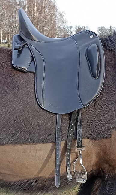 Ibero Dressursattel Classic Plus f. kurze Pferderücken 17,5", Iberosattel Amazona Royal Classic Plus , Bettina, Dressage Saddle, Rüdnitz, Image 11