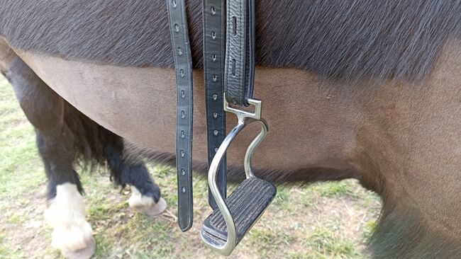 Ibero Dressursattel Classic Plus f. kurze Pferderücken 17,5", Iberosattel Amazona Royal Classic Plus , Bettina, Dressage Saddle, Rüdnitz, Image 3