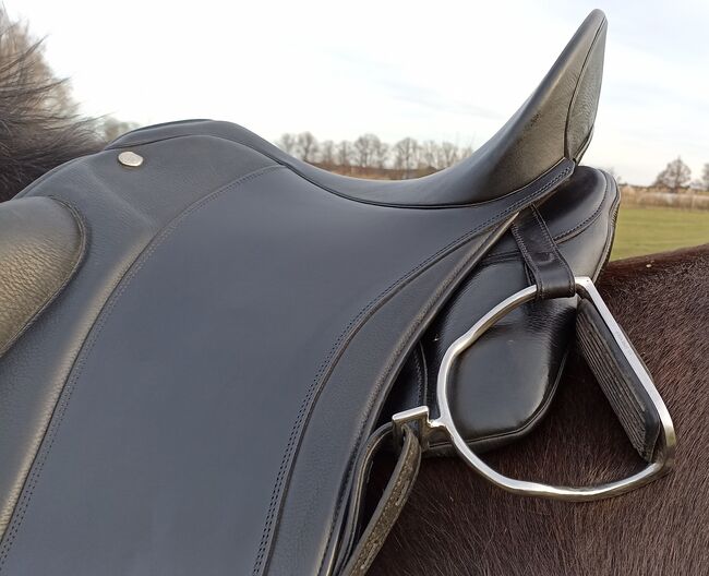 Ibero Dressursattel Classic Plus f. kurze Pferderücken 17,5", Iberosattel Amazona Royal Classic Plus , Bettina, Dressage Saddle, Rüdnitz, Image 6