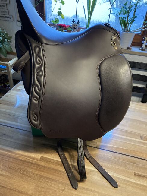 Iberosattel Dressage Andaluz, Sitzgröße 17,5, Ibero Dressage Andaluz , Jutta Jentsch, Dressage Saddle, Mintraching, Image 9