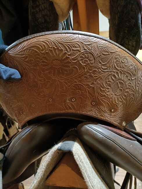 Iberosattel Vaquero Bereitschaft, Iberosattel  Vaquero Bereitschaft , Sandra Hüttinger , Baroque Saddle, Treuchtlingen, Image 4