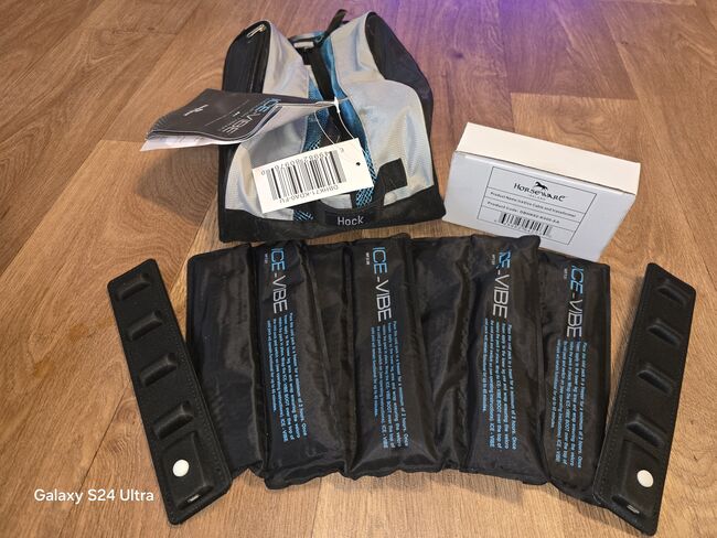 Ice-Vibe Gamaschen für Sprunggelenk Full/WB, Ice-Vibe, Melanie Weiß, Gamaschen, Burkhardtsdorf