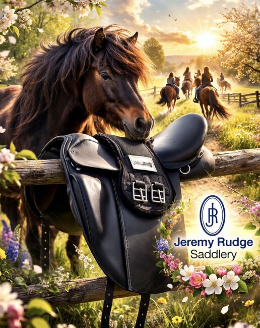 Island & Freizeitsättel von Jeremy Rudge – Probeversand – Für kurze breite Pferde, Jeremy Rudge G5 mit Ponybaum, Ariane Hirschner (MEIN LIEBSTER SATTEL), All Purpose Saddle, Pressig