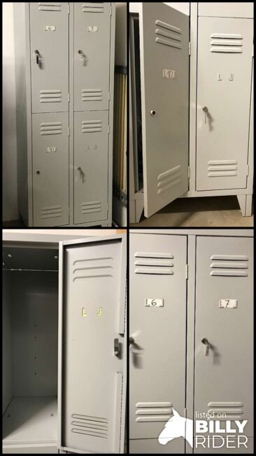Ideal für die Sattelkammer: Doppelstockspind mit Füßen / Top Zustand, Corinne Cazes, Tack Room & Stable Supplies, Linz, Image 5