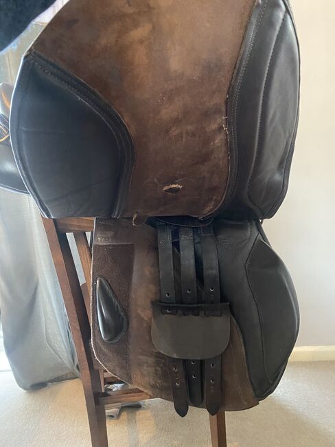 Ideal 18.5” GP Havana M/W Saddle, Ideal 1550, Ellie Barrett, All Purpose Saddle, Dunstall Green, Image 7