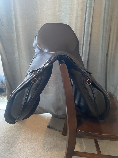 Ideal 18.5” GP Havana M/W Saddle, Ideal 1550, Ellie Barrett, All Purpose Saddle, Dunstall Green, Image 5