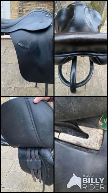 Ideal GP saddle 17.5 XXW-XXXW flat back, Ideal GP, Lauren Glen, Vielseitigkeitssattel (VS), Brough, Abbildung 8