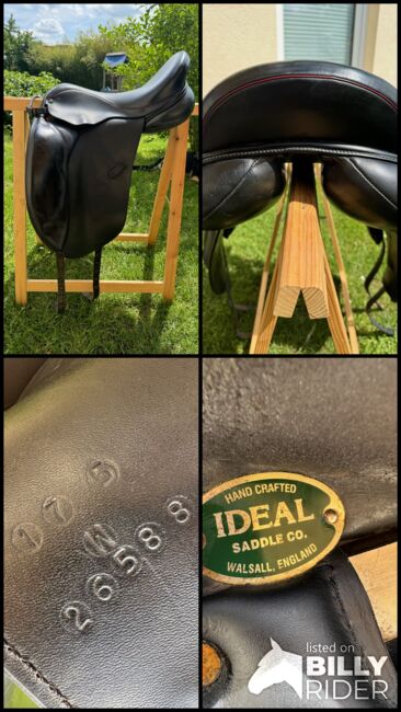 Ideal Saddlery Monoblatt 17,5", Ideal Saddlery Jessica Professional, Julia, Dressage Saddle, Groß-Umstadt, Image 11