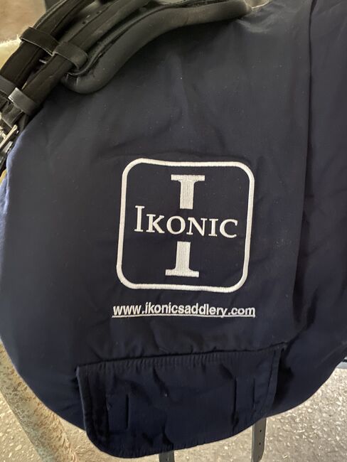 IKONIC Dressursattel Evolution 17,5 schwarz Pro Evolution D04, Ikonic Pro Evolution D04, Steffi, Dressage Saddle, Uttenreuth, Image 2