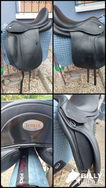 Ikonic Dressursattel Pro Evolution 17,5, Ikonic Pro Evolution EVO D04, KL, Dressage Saddle, Ronneburg, Image 12