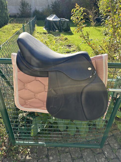 Ikonic Elite Springsattel 17,5 schwarz, Ikonic Elite, Terri, Jumping Saddle, Braunschweig, Image 6