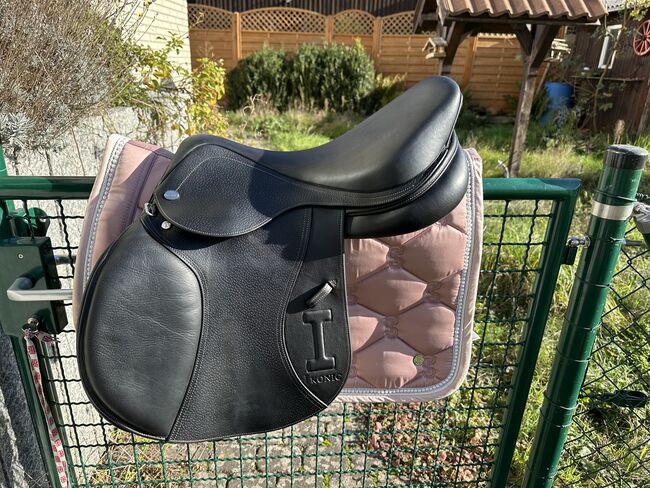 Ikonic Elite Springsattel 17,5 schwarz, Ikonic Elite, Terri, Jumping Saddle, Braunschweig, Image 8