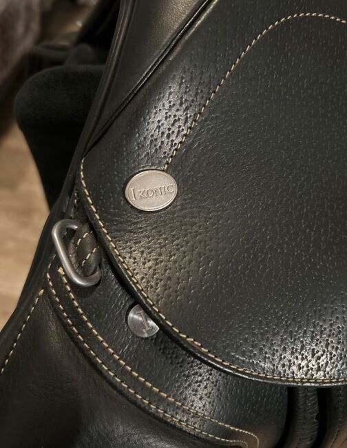 Ikonic Elite V2 Springsattel 17,5 Zoll, Ikonic  Elite V2, Julian Löhlein, Jumping Saddle, Königs Wusterhausen, Image 5