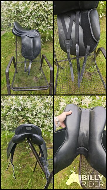 IKONIC Evolution 17,5 Zoll Dressursattel DEV03 Klettpausche, IKONIC Evolution DEV03 , Nadine Semrau, Dressage Saddle, Kreuzlingen, Image 8
