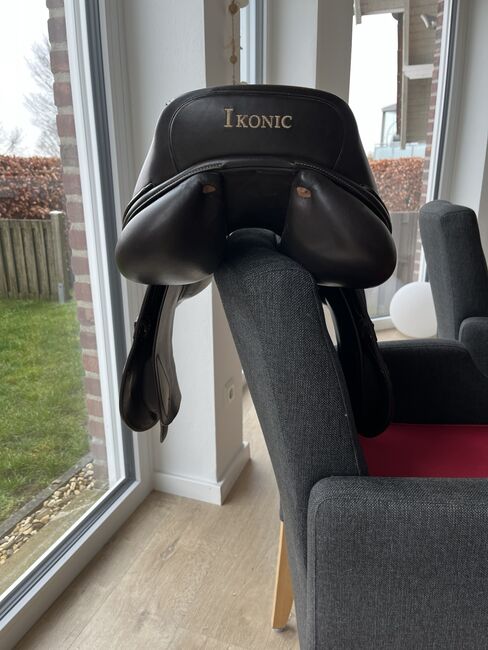 Ikonic Springsattel Evolution line 17,5“ braun, Ikonic Evolution line, Daniela Grode , Jumping Saddle, Altenberge , Image 5