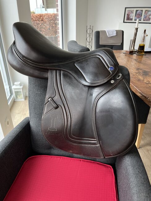 Ikonic Springsattel Evolution line 17,5“ braun, Ikonic Evolution line, Daniela Grode , Jumping Saddle, Altenberge , Image 3