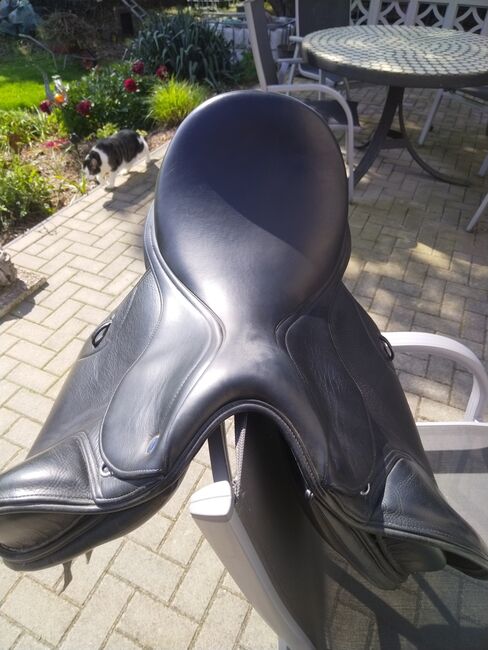 Ikonic light Dressursattel in 18 Zoll mit lack, Ikonic  Light hybrid , Sophie, Dressage Saddle, Welver, Image 3