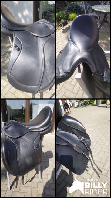 Ikonic light Dressursattel in 18 Zoll mit lack, Ikonic  Light hybrid , Sophie, Dressage Saddle, Welver, Image 5