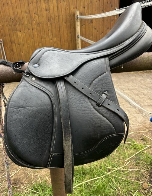 Ikonic Light Springsattel 17,5, Ikonic Light, Lina Fehrmann, Jumping Saddle, Haren, Image 5