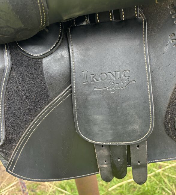 Ikonic Light Springsattel 17,5, Ikonic Light, Lina Fehrmann, Jumping Saddle, Haren, Image 7