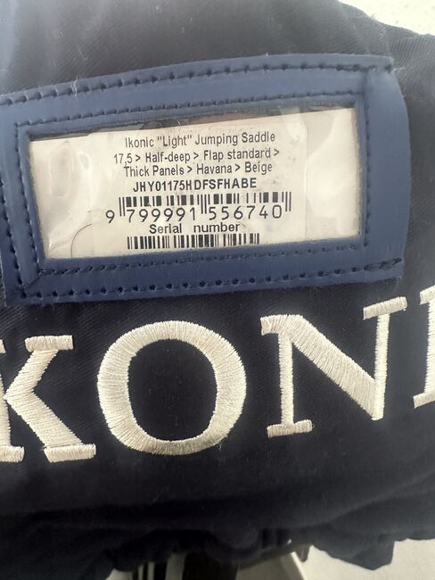 Ikonic light Springsattel braun 17,5 Zoll, Ikonic Light, Yara Simson, Springsattel, Wathlingen, Abbildung 3