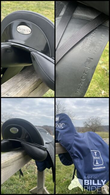 IKONIC Pro Line Evolution Dressursattel D04 17,5 wNEU 09/2021 Klettpauschen Vollleder, IKONIC Pro Evolution , Jasmin, Dressage Saddle, 74538 Rosengarten, Image 11