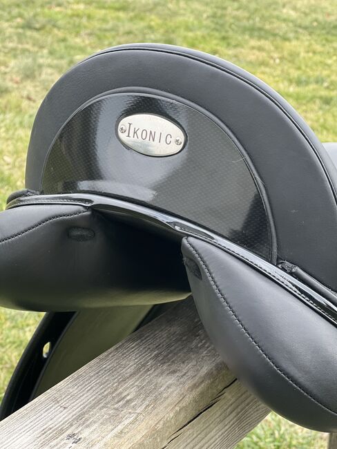 IKONIC Pro Line Evolution Dressursattel D04 17,5 wNEU 09/2021 Klettpauschen Vollleder, IKONIC Pro Evolution , Jasmin, Dressage Saddle, 74538 Rosengarten