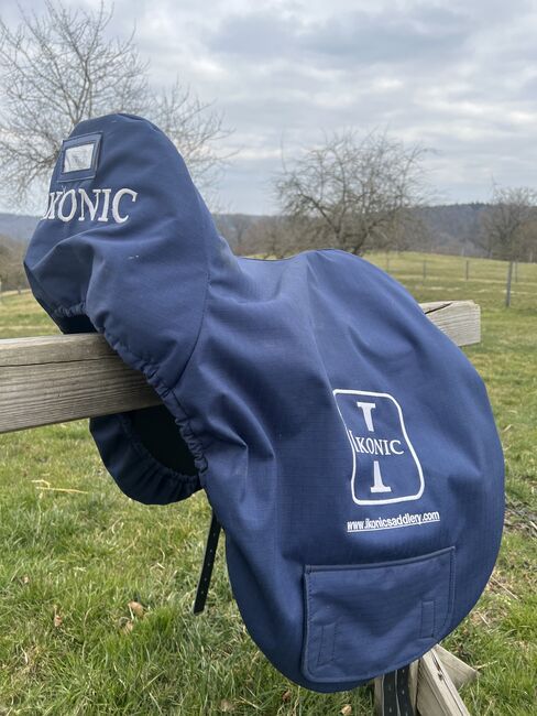 IKONIC Pro Line Evolution Dressursattel D04 17,5 wNEU 09/2021 Klettpauschen Vollleder, IKONIC Pro Evolution , Jasmin, Siodła ujeżdżeniowe, 74538 Rosengarten, Image 4