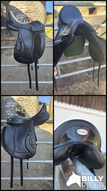 IKONIC Dressursattel EVOD03 - 17,5 Zoll - Top gepflegt, IKONIC  EVOD03 , Arielle Ohlinger , Siodła ujeżdżeniowe, Amtzell, Image 6