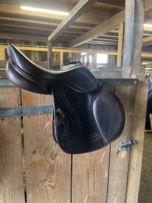 Ikonic springsattel, Ikonic Evolution , Leonie, Jumping Saddle, Schwarzenberg