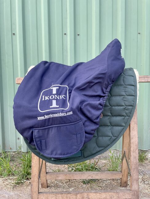 IKONIC Springsattel / Jugendsattel 16,5“, IKONIC, Jacqueline Tenschert, Jumping Saddle, Hamburg, Image 6