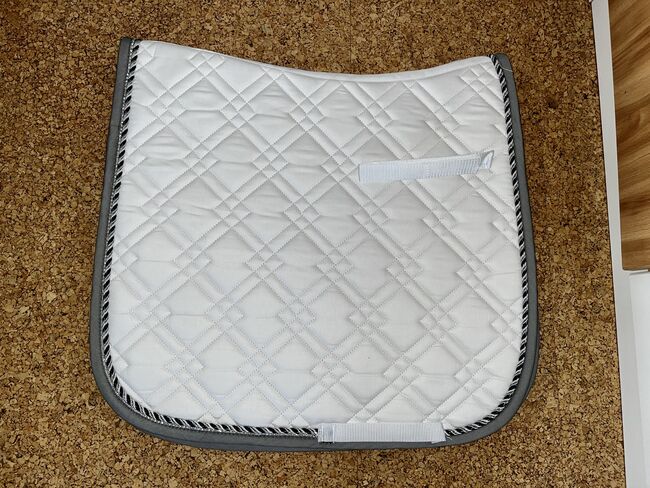 Imperial Riding Dressurschabracke weiß mit Glitzer, Imperial Riding Pisa, Veronika Krause, Dressage Pads, Deggendorf, Image 3