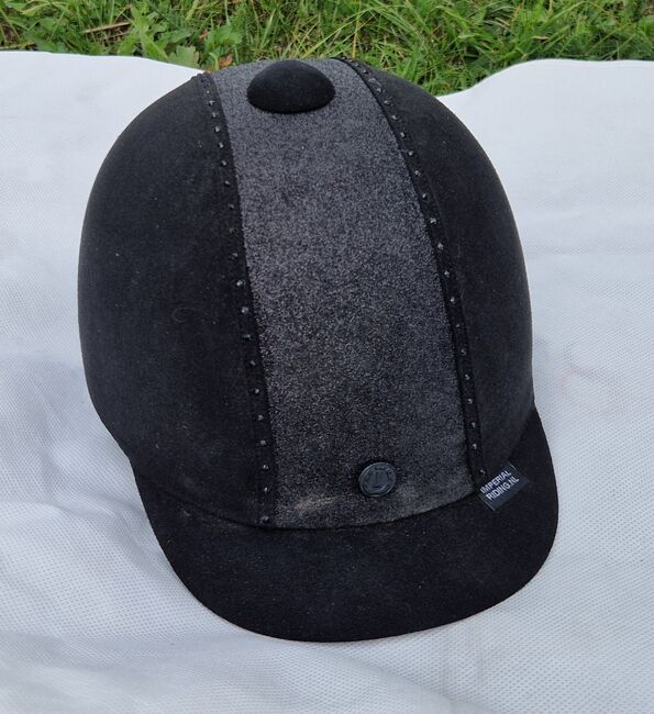 Imperial Riding Reithelm, schwarz, Gr. 54, Gagel, Riding Helmets, Weitramsdorf