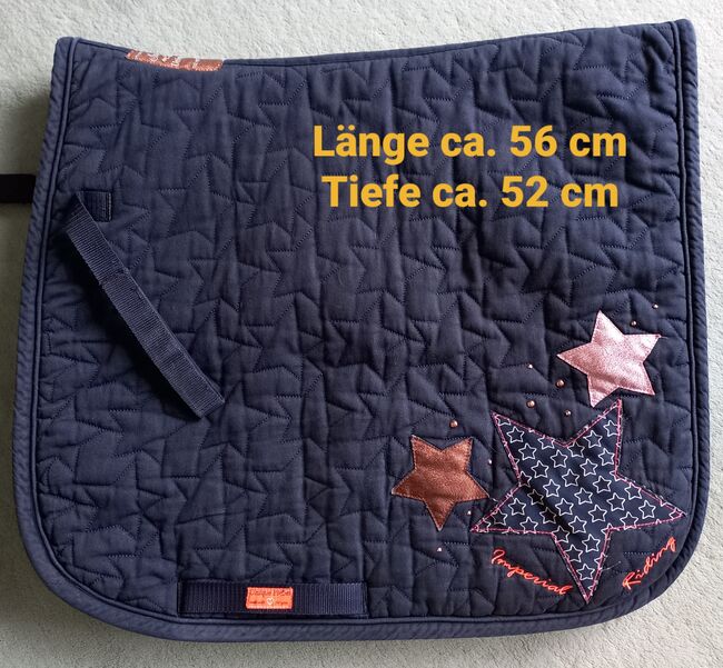⭐Imperial Riding/Navy Schabracke Stars DR⭐, Imperial Riding  Stars, Familie Rose, Dressage Pads, Wrestedt