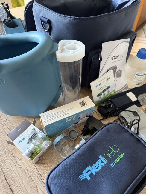 Flexineb E 3 Inhalator inkl Rechnung, Flexineb Flexineb E3, Ann-Katrin, Pielęgnacja konia, Nordkirchen