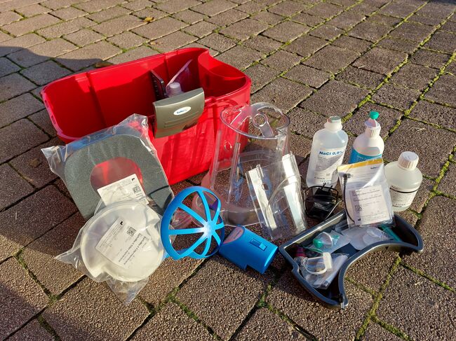 Inhalator SaHoMa-II, Nebutec  SaHoMa-II , Heck Myriam, Pflegeprodukte, Hovelange