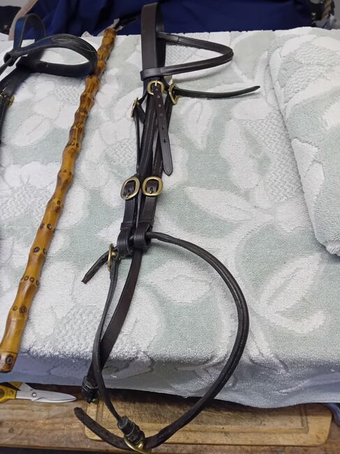Inland bridles, Leather, Deborah B, Ogłowia, Broadwood Kelly