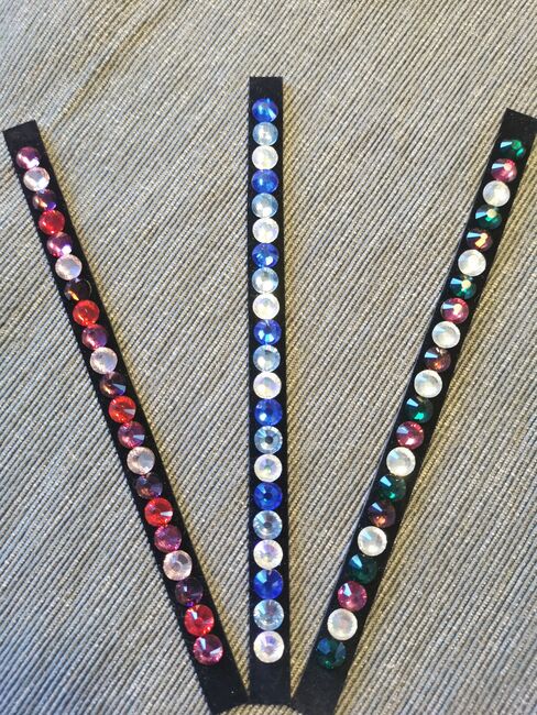 Inlay handmade passend magic tack, Kim Krust , Stirnriemen, Bühlertal, Abbildung 4