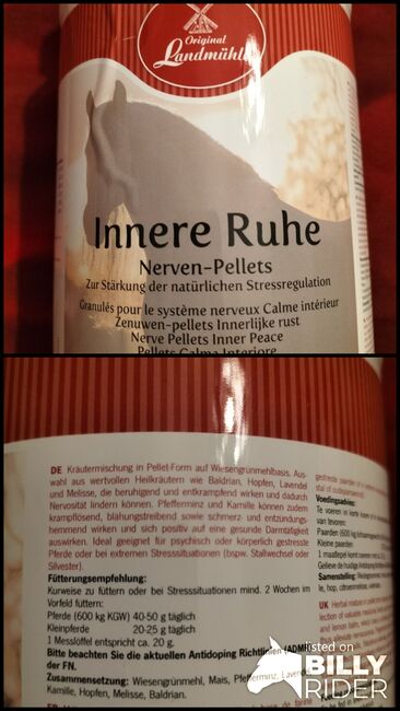 Innere Ruhe Zusatzfuttermittel, Original Landmühle , Angela, Horse Feed & Supplements, Trier, Image 3