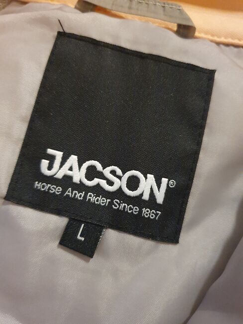 Reitjacke von Jacson Gr. L, apricot/ grau, Jacson, Kiki, Riding Jackets, Coats & Vests, Burgwedel, Image 4