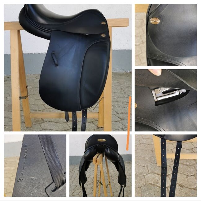 Jaguar / Harry Dabbs Dressur Sattel UVP 3.490,-€, Jaguar  Labelle Elegant , Annette Kastner, Dressage Saddle, Freising, Image 4