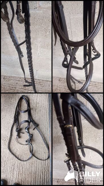 Jaguar Havana leather bridle, Jaguar  Classic , Angela salmon , Stirnriemen, Stoke on Trent , Abbildung 6