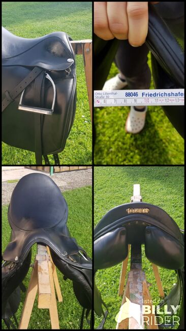 Jaguar XKC Dressursattel, Jaguar XKC, 18 Zoll, Jule, Dressage Saddle, Vogt, Image 8