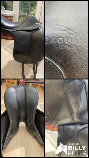 Jaguar XKC dressage saddle, Jaguar XKC Paris , Karen sansom, Dressursattel, Ashby-de-la-zouch, Abbildung 12