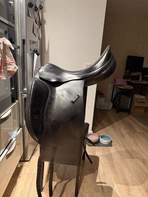 Jaguar XKC Dressursattel, 18, Harry Dabbs, Jaguar  XKC, Rebekka Otto, Dressage Saddle, Salzkotten