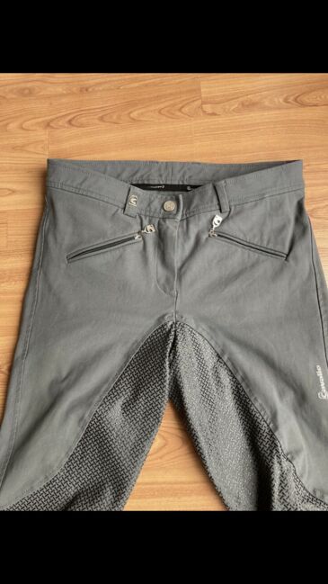 Neuwertig: Cavallo Reithose Caja Grip grau Gr. 40, Cavallo Caja Grip, Helena , Bryczesy, Krefeld, Image 2