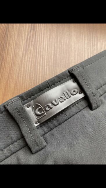 Neuwertig: Cavallo Reithose Caja Grip grau Gr. 40, Cavallo Caja Grip, Helena , Bryczesy, Krefeld, Image 12