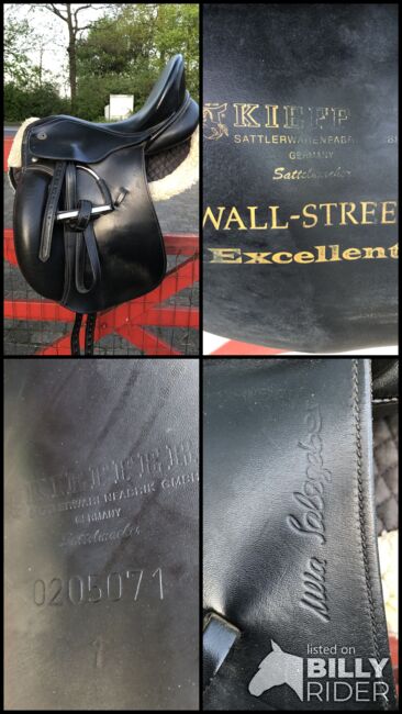 Kiefer Dressur Sattel, Kieffer Ulla Salzgeber , Susanne Gideon, Dressage Saddle, Warendorf , Image 6