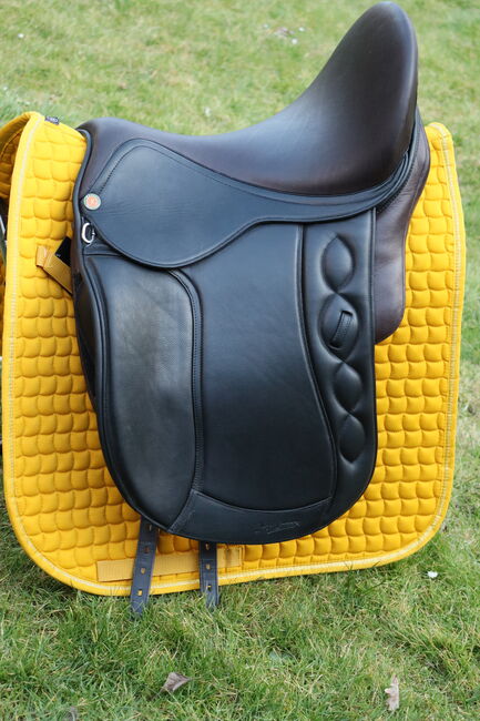 JC Jorge Canaves Pradera II Dressur 18 Zoll Sattel Neuwertig, JC Jorge Canaves Pradera II, Liane, Dressage Saddle, Menden, Image 7