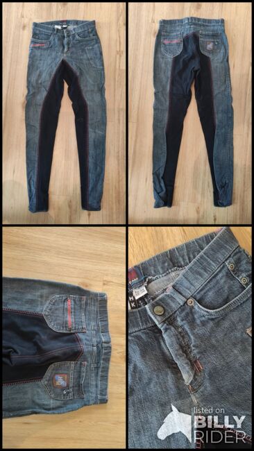 Jeans Reithose, Jeansoptik, HKM, Johanna M., Breeches & Jodhpurs, Gießen, Image 5